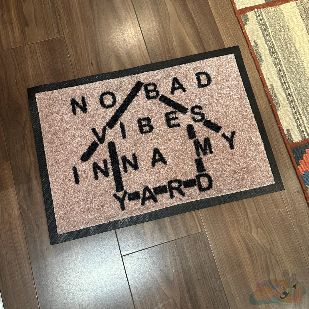 ‘No Bad Vibes Inna My Yard’ DOORMAT