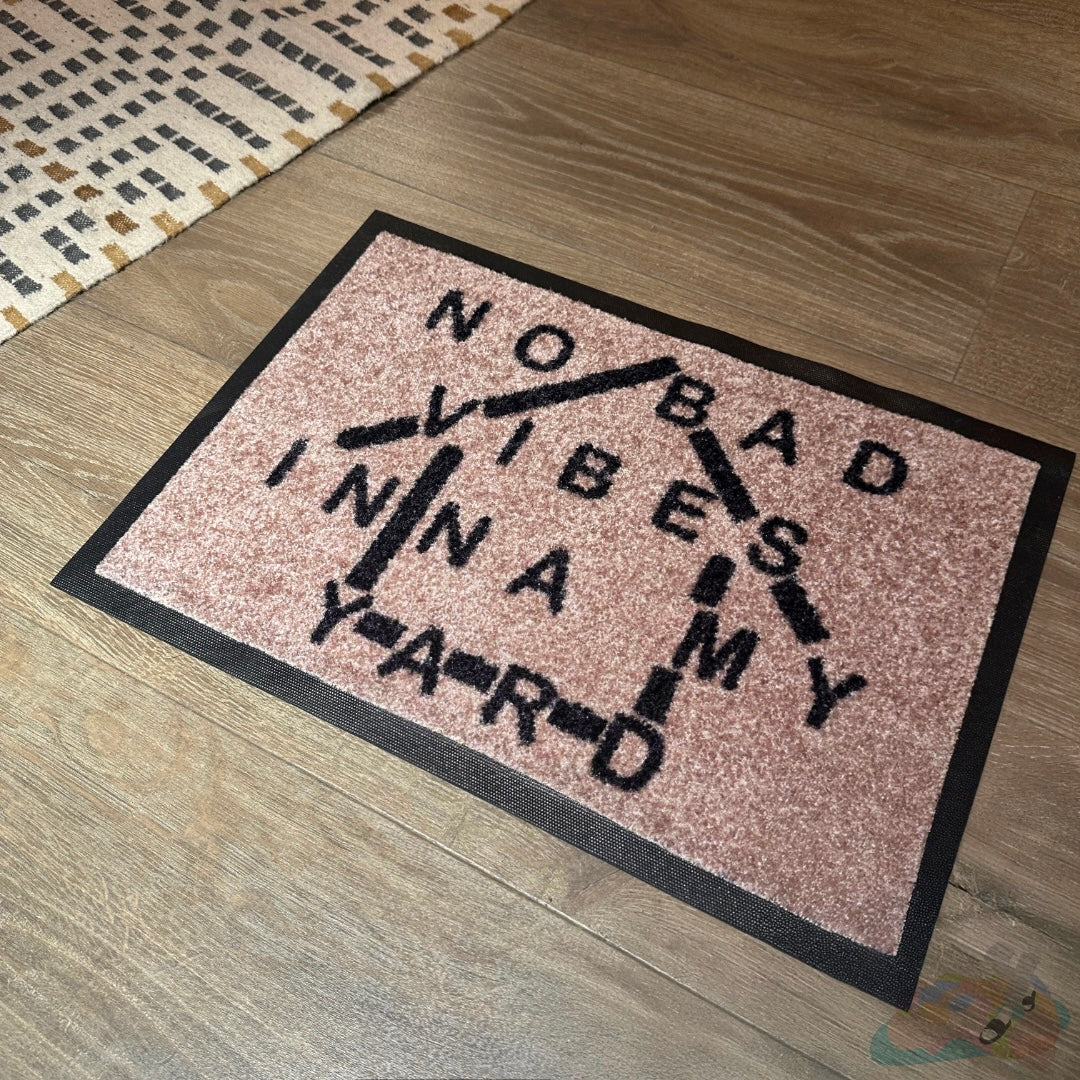 ‘No Bad Vibes Inna My Yard’ DOORMAT