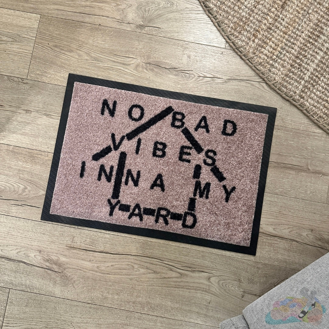 ‘No Bad Vibes Inna My Yard’ DOORMAT