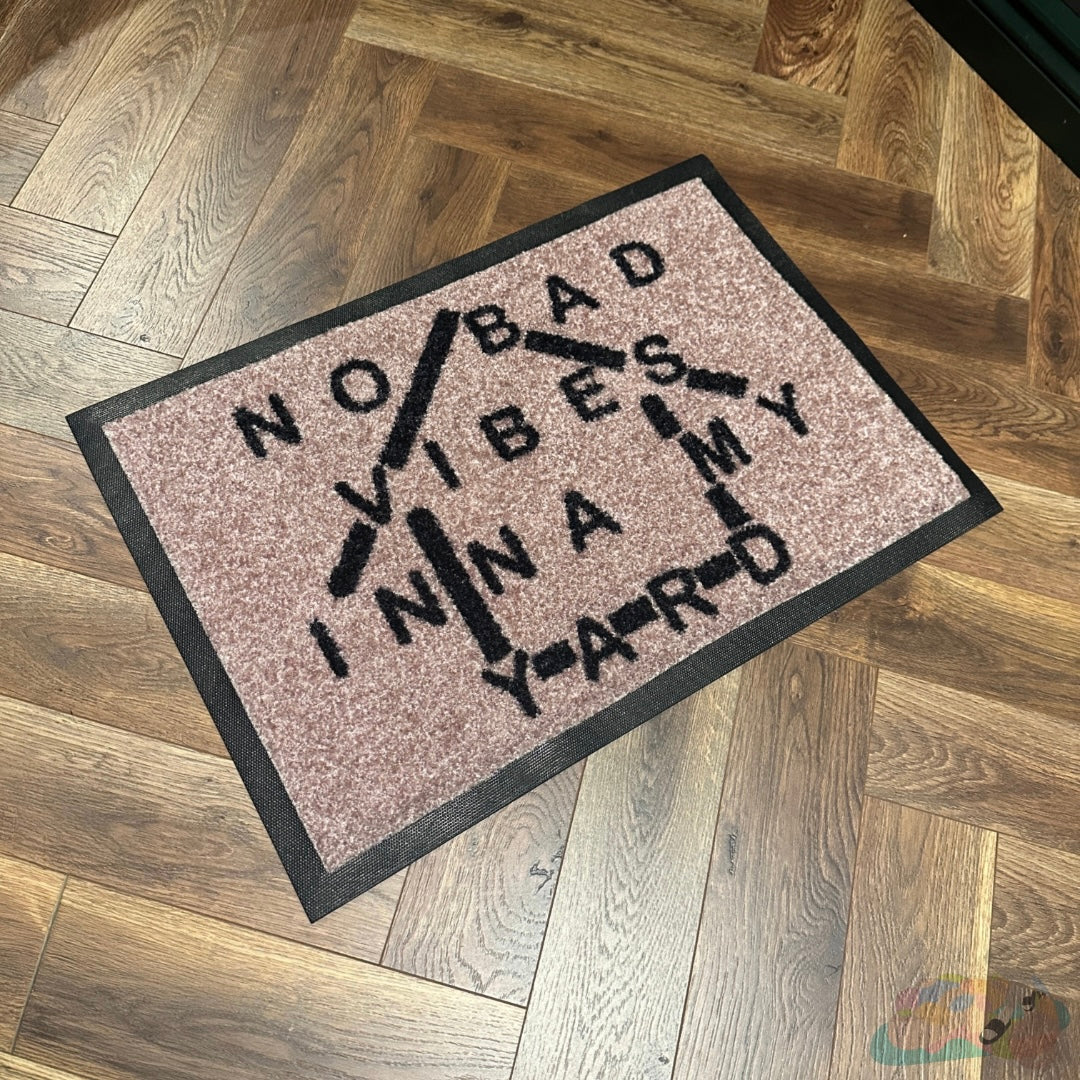 ‘No Bad Vibes Inna My Yard’ DOORMAT