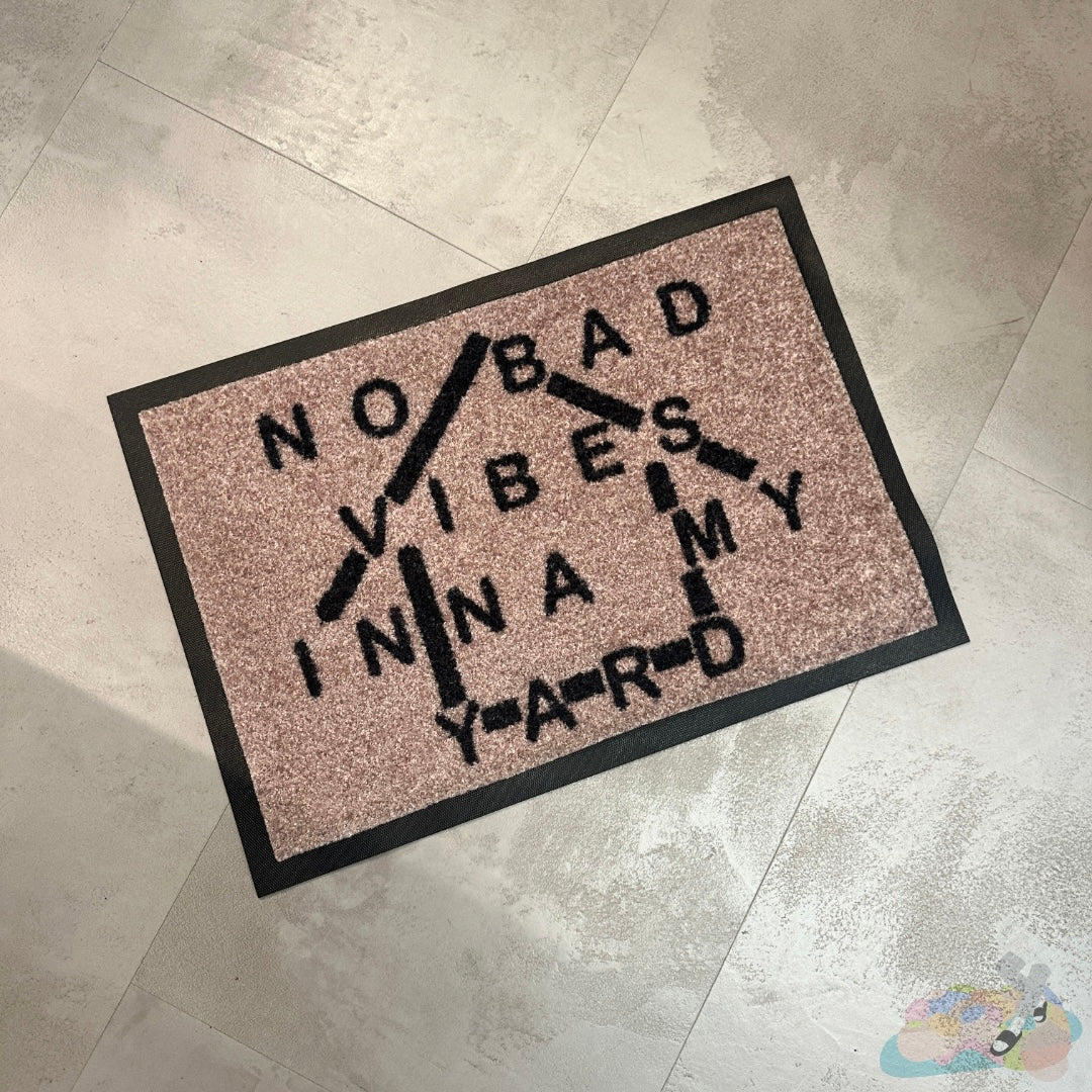 ‘No Bad Vibes Inna My Yard’ DOORMAT