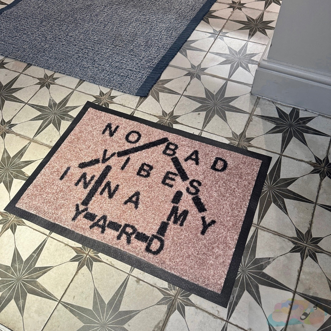 ‘No Bad Vibes Inna My Yard’ DOORMAT